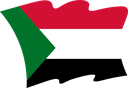 The Flag of Sudan Wavy II