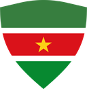 The Flag of Suriname Shielded II