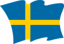 The Flag of Sweden Wavy II