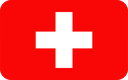 The Flag of Switzerland Rounded Rectangle