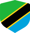 The Flag of Tanzania Shielded I