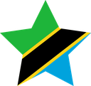 The Flag of Tanzania Star