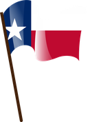 The Flag of Texas Pole Flag I