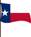 The Flag of Texas Pole Flag II