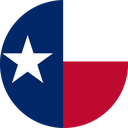The Flag of Texas Round