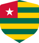 The Flag of Togo Shielded I