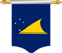 The Flag of Tokelau Hanging Banner I