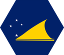 The Flag of Tokelau Hexagon I