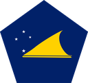 The Flag of Tokelau Pentagon