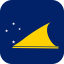The Flag of Tokelau Rounded Square