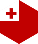 The Flag of Tonga Hexagon II