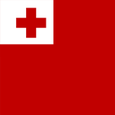 The Flag of Tonga Square