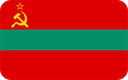 The Flag of Transnistria Rounded Rectangle