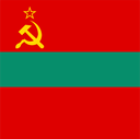 The Flag of Transnistria Square