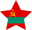 The Flag of Transnistria Star