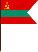 The Flag of Transnistria V Cut