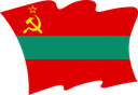 The Flag of Transnistria Wavy II