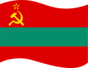 The Flag of Transnistria Wavy I