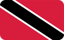 The Flag of Trinidad and Tobago Rounded Rectangle