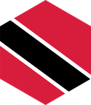 The Flag of Trinidad and Tobago Hexagon II