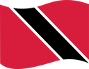The Flag of Trinidad and Tobago Wavy I