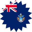 The Flag of Tristan da Cunha Star Burst