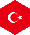 The Flag of Turkey Hexagon II