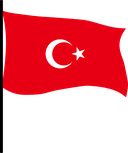 The Flag of Turkey Pole Flag III