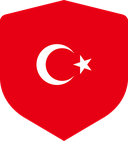 The Flag of Turkey Shielded I