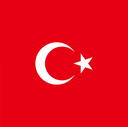 The Flag of Turkey Square