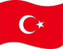 The Flag of Turkey Wavy I