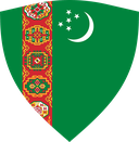 The Flag of Turkmenistan Shielded II
