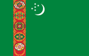 The Flag of Turkmenistan