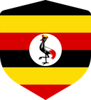 The Flag of Uganda Shielded I
