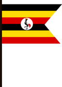 The Flag of Uganda V Cut