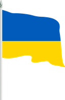 The Flag of Ukraine Pole Flag II