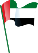 The Flag of United Arab Emirates Pole Flag I