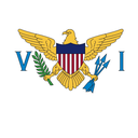 The Flag of United States Virgin Islands Rounded Square