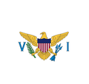 The Flag of United States Virgin Islands Pentagon
