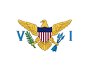 The Flag of United States Virgin Islands Wavy I