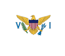 The Flag of United States Virgin Islands Heart