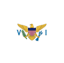 The Flag of United States Virgin Islands Star Burst
