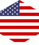 The Flag of United States Hexagon II