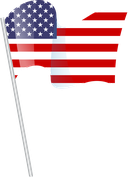 The Flag of United States Pole Flag I