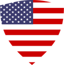 The Flag of United States Shielded II