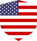The Flag of United States Shielded I