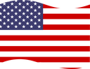 The Flag of United States Wavy I