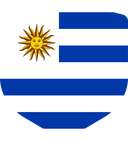 The Flag of Uruguay Shielded I