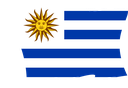 The Flag of Uruguay Wavy II