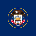The Flag of Utah Square